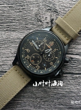 现货天美时TIMEX 美国进口 TIMEX男表帆布 户外男表TW4B1020