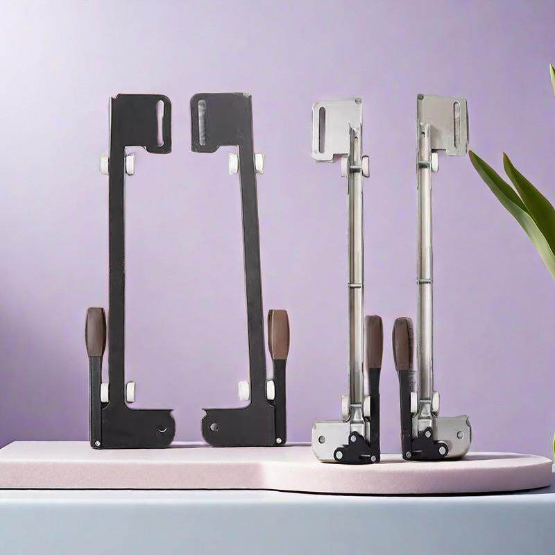 适用松下滚筒洗衣机移动支架隐形升降滑轮底座超薄防震固定神器