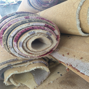 二手羊毛地毯酒店旧地毯仓库加厚款保护地面户外马路庭院工地保护