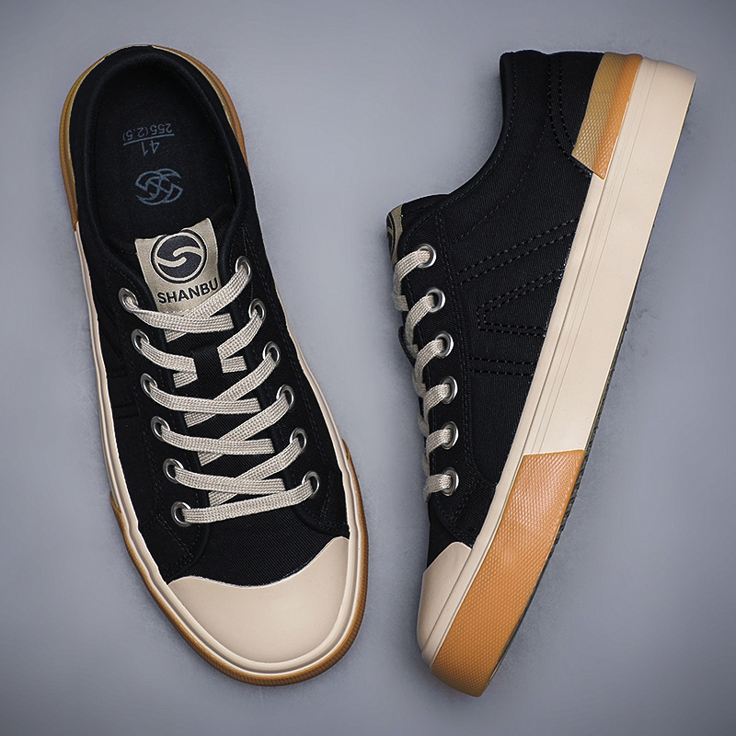 男鞋2026春季新款帆布鞋男低帮休闲鞋潮流百搭板鞋软底透气小白鞋,流行男鞋,帆布鞋,淘宝优惠券,粉丝福利购,淘宝优惠卷