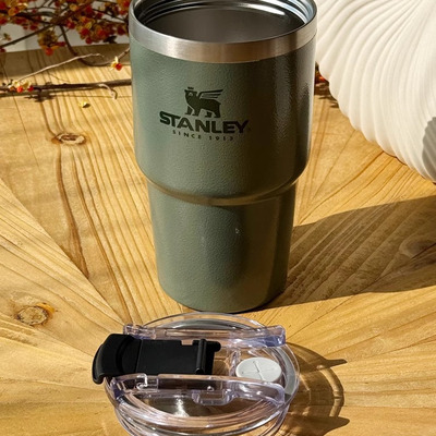 适配史丹利STANLEY吸管杯保温杯 密封防漏水直饮吸管杯盖配件