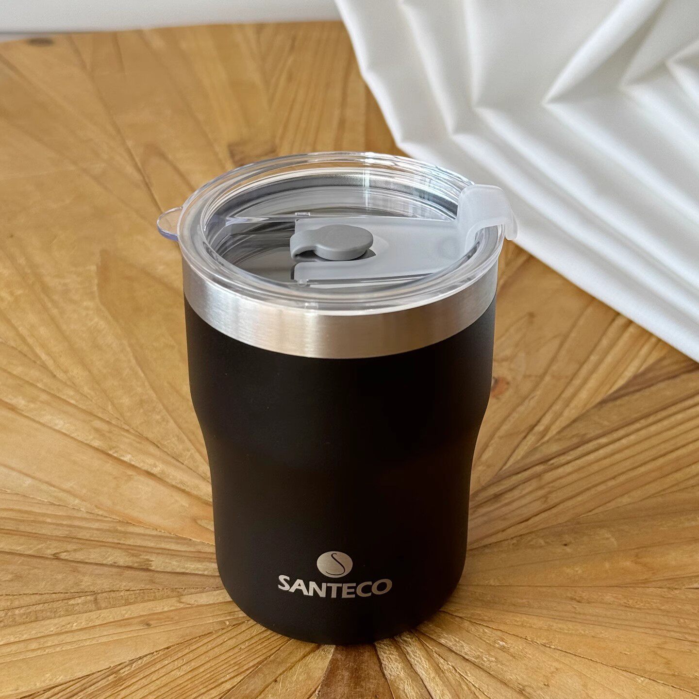 适配Santeco NORA真空小酒杯320ml款 配件密封吸管杯盖