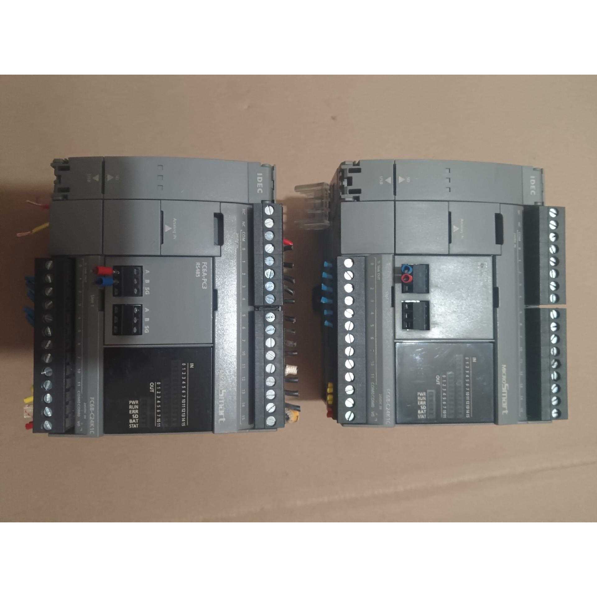 和泉PLC：FC6A一PC3两台200一台，功能正常成色漂亮