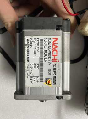 那智不二越机器人伺服电机MQMD012S6V 实物图，拆机机