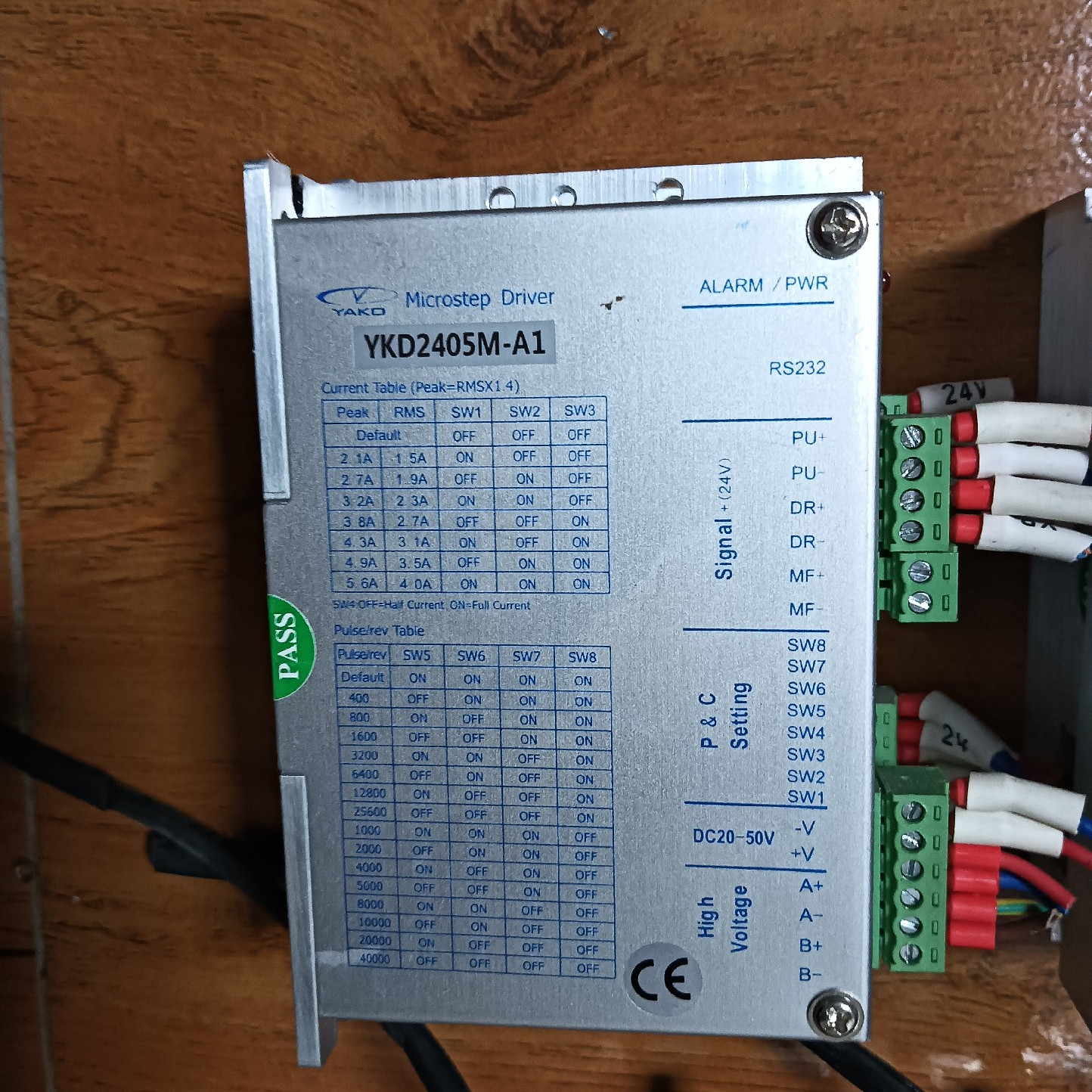 研控步进电机YKD2405M-A1，电机YK57HB76-4