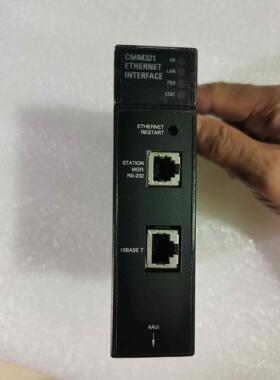 GE以太网模块IC693CMM321-KM拆机货，成色如图功