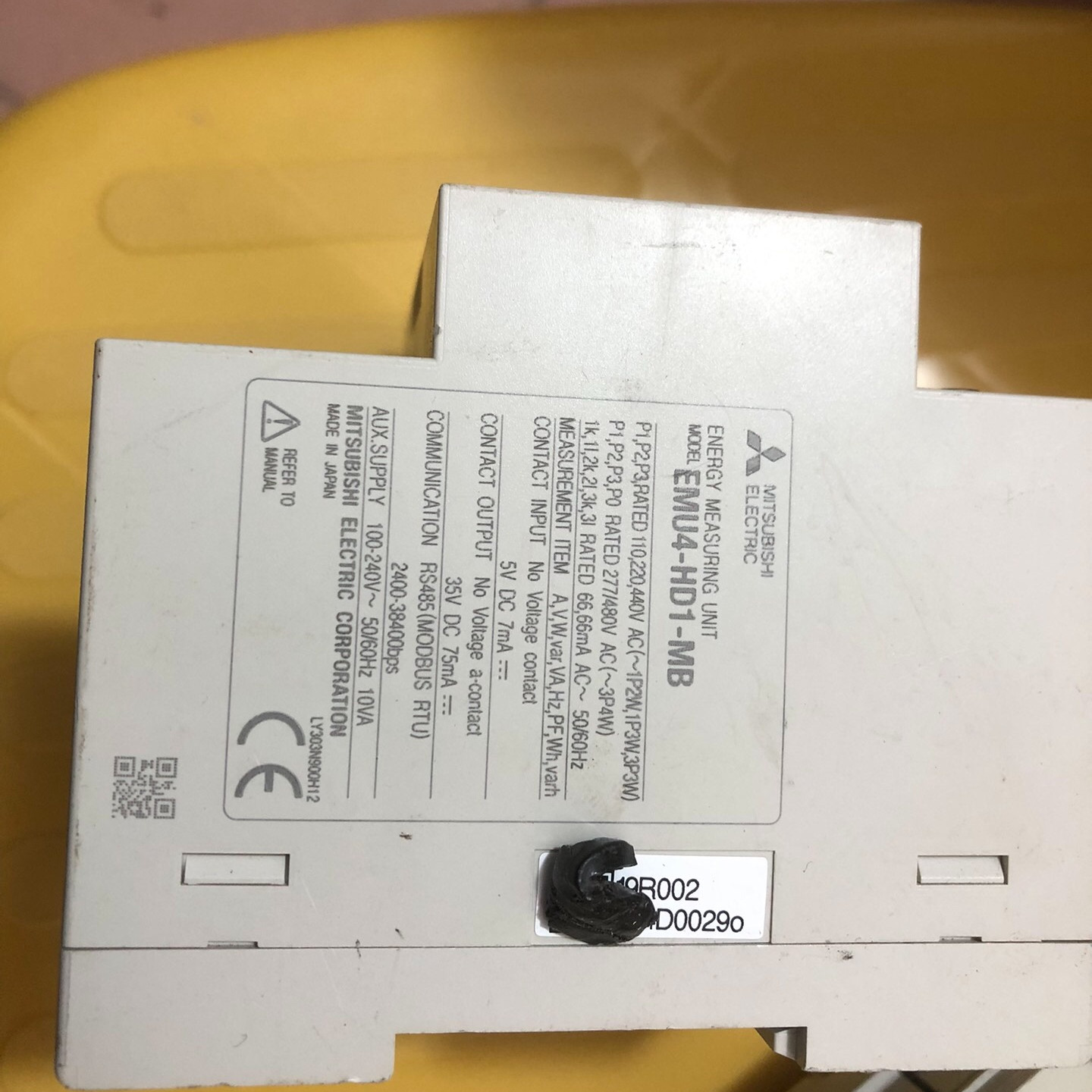 三菱能量测量仪EMU4-HD1-MB 三菱拆机两只，单位10