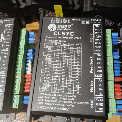 雷赛57步进电机CL57C，电机57CME23-Z，功能正常