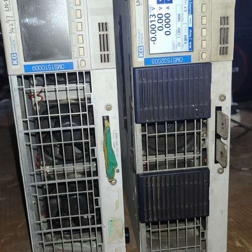 KG电子负载LN-1000A-G7，成色实物图，通电一台正常