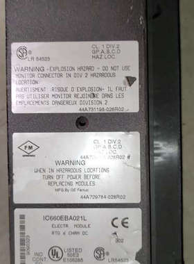 IC660TBA021K IC660EBA021L GE P