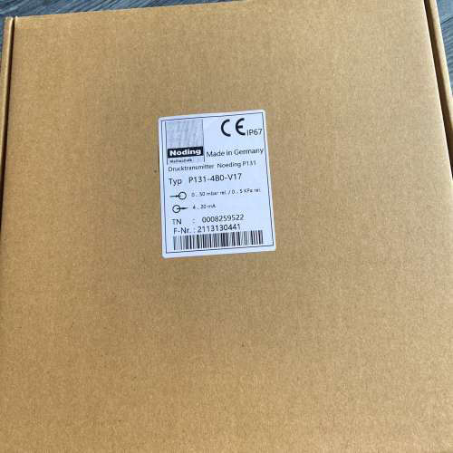 Noding p131-4B0-v17压力传感器 浆槽水位传