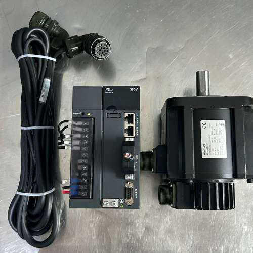 汇川伺服电机驱动器套装，驱动器型号IS620PT5R4I-C