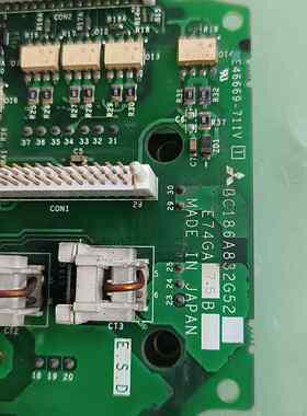 三菱变频器驱动板 BC186A832G52 ，E74GA7.