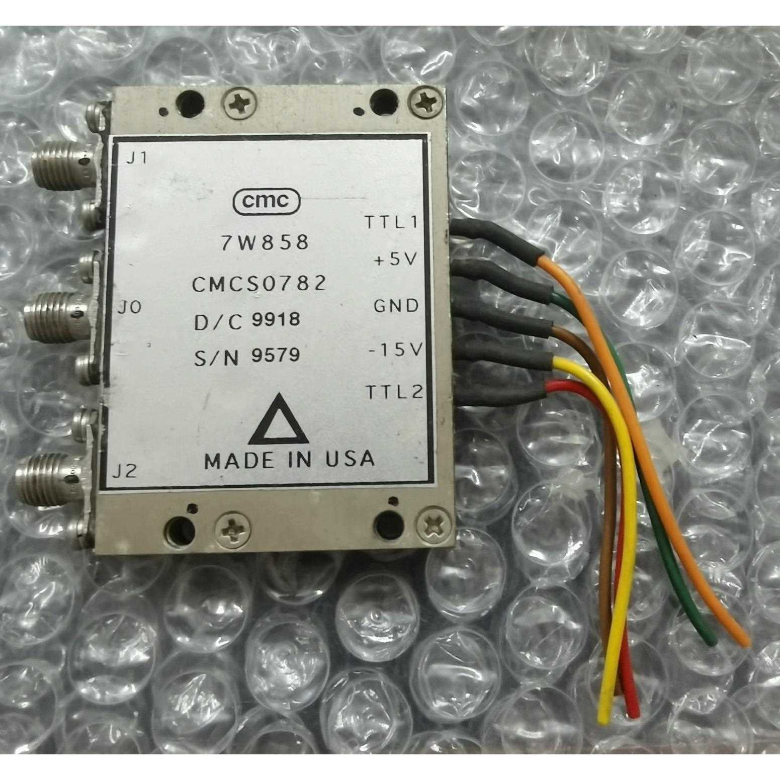 CMC CMCS0782 TTL 射频微波 开关