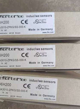 德国IFM易福门O6H200接近开关，型号DIA3010-Z