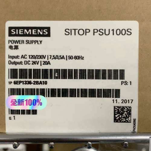 99新正品6EP1336-2BA10 SlTOP PSU10