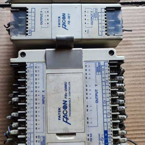 永宏PLC，FBE-28MU，FB-8EY，FB-2DAS，