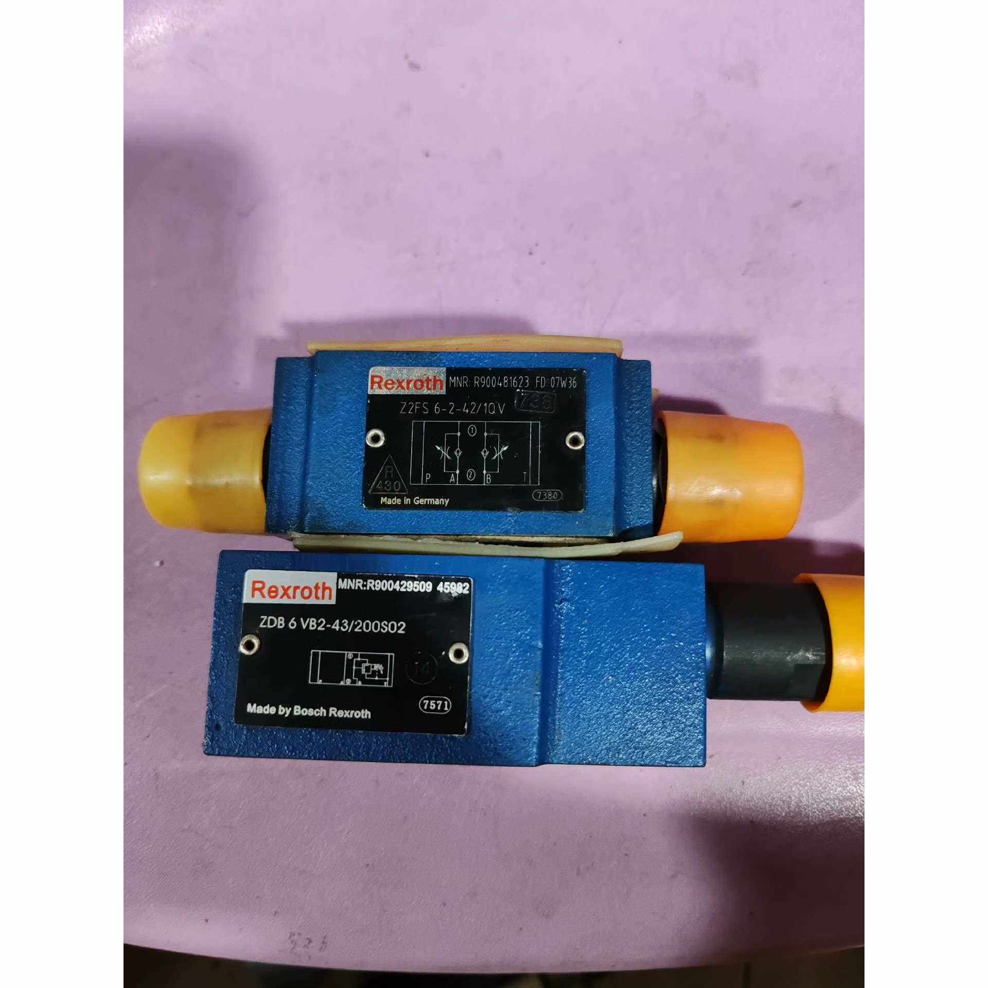 力士乐电磁阀，ZDB6VB2-43/200S02，Z2FS