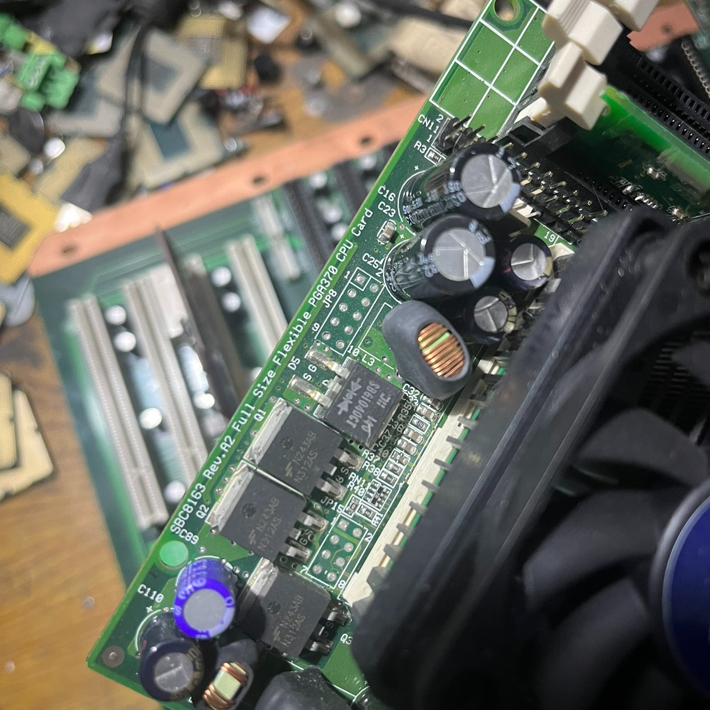 艾讯工控主板 SBC8163 REV.A2 拆机原装功能一切