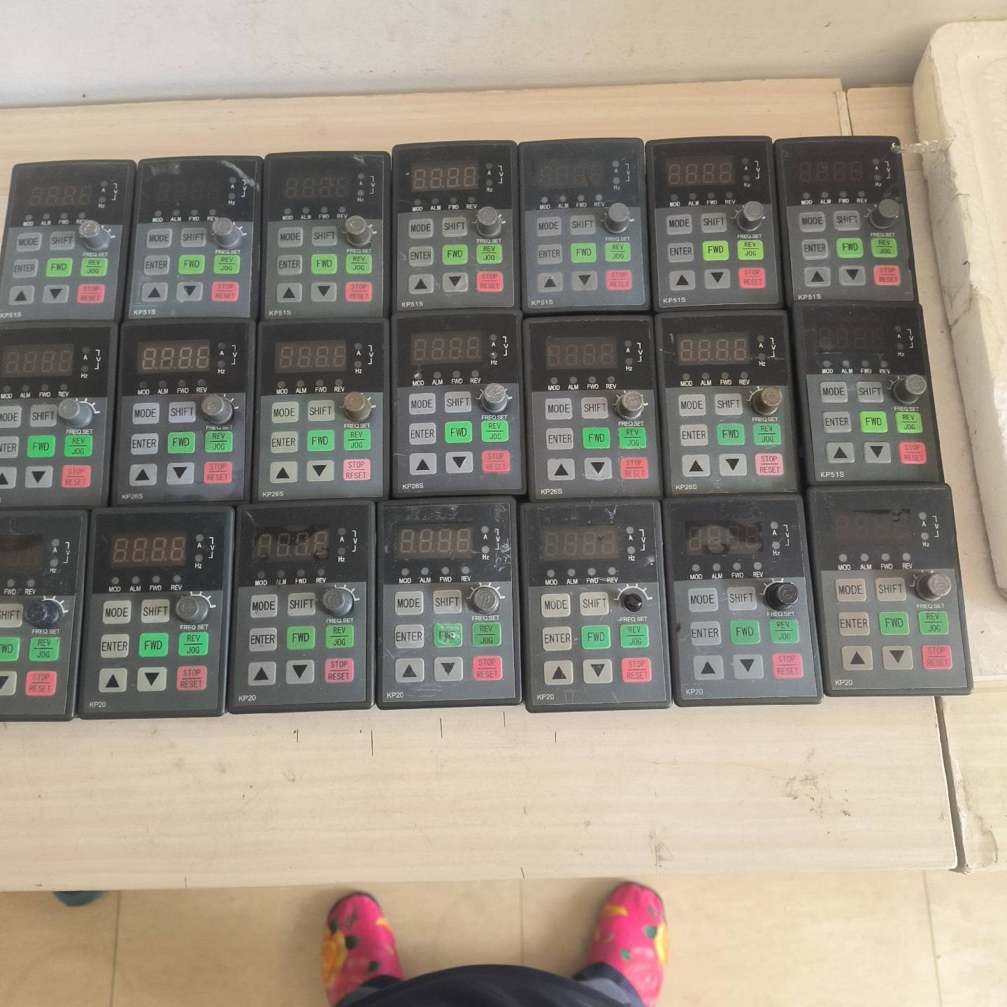 变频器面板,试机好的康沃KP20;KP26S;KP51S面板