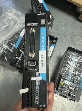 汇川200w脉冲型伺服电机SV635PS1R6I MS1H1