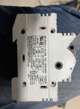 德国进口维纳尔wohner保险丝座31110 AES10x3