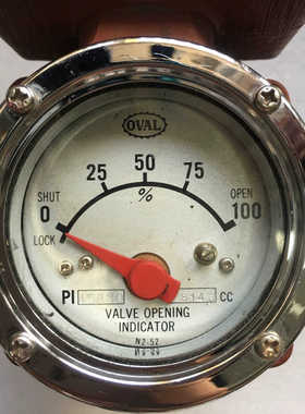 OVAL PI45B10 814.3CC 阀位指示器，未使用