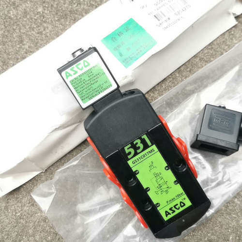 ASCO换向电磁阀G531C017MS 换向阀板式贴面安装电