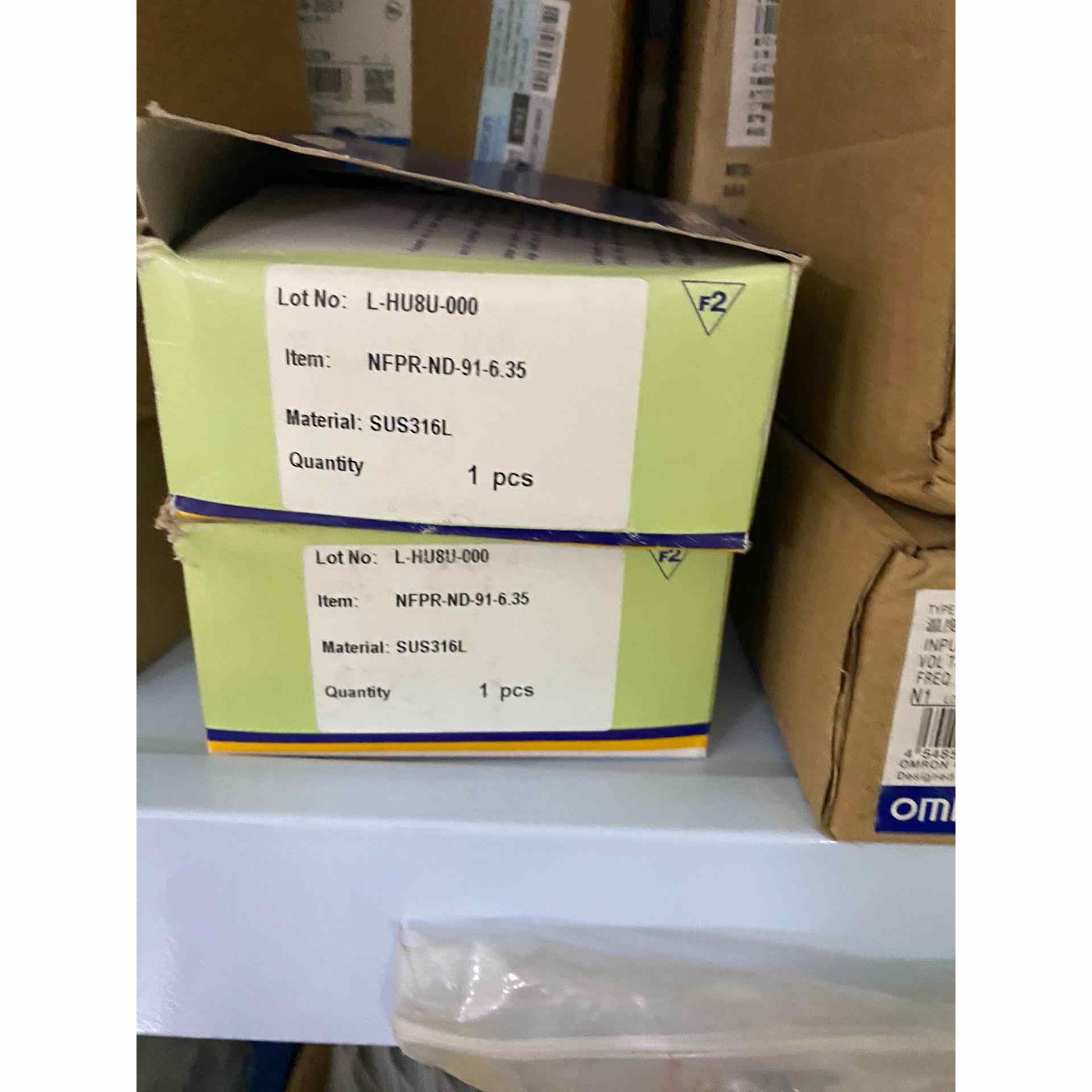 富士金 隔膜阀 NFPR-ND-91-6.35 实物图