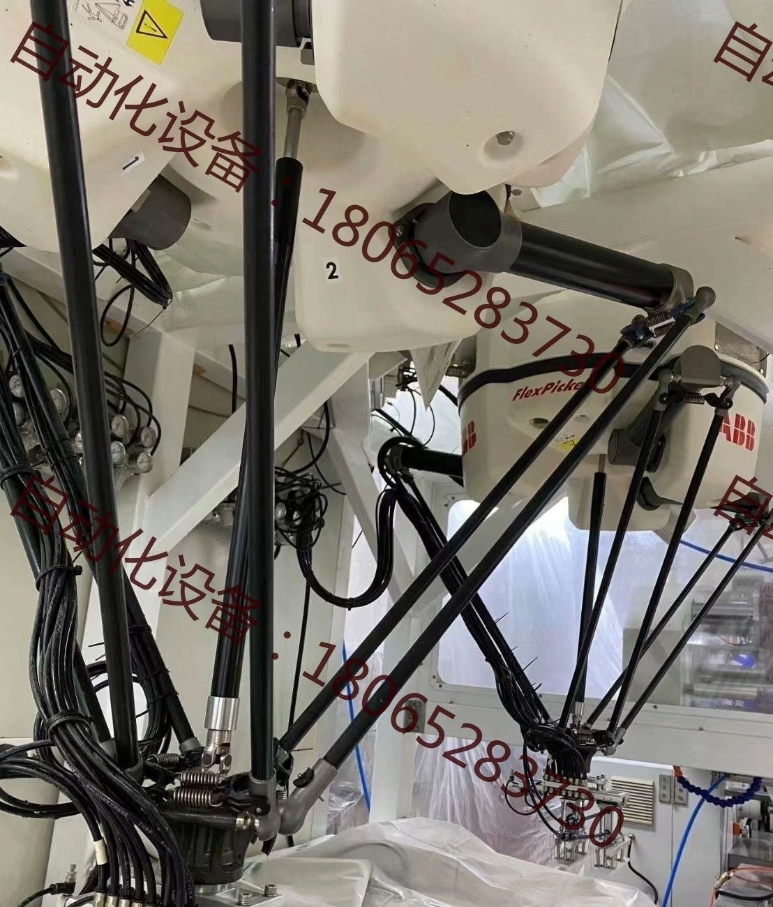 abb蜘蛛机械手配带示教器一套3万元:需询价