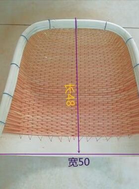 簸箕老式农村家用柳编竹
