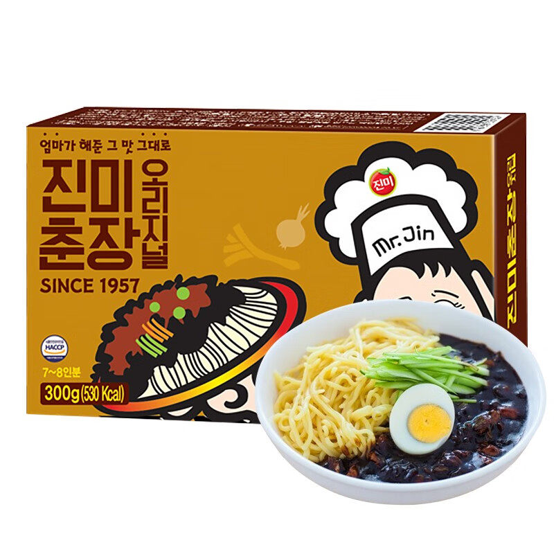 真味 春酱300g 韩国进口 炸酱面专用酱 韩式调味酱炒面拌面伴侣酱