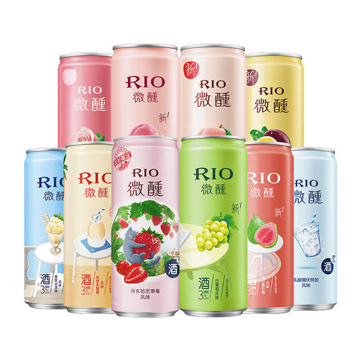 锐澳（RIO）预调 鸡尾酒 果酒 微醺美好生活 330ml*8罐（8种口味