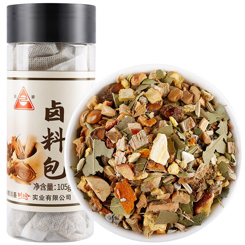 川珍卤料包105g(15g*7包) 炖肉料包五香卤肉佐料家庭卤味香料包图片