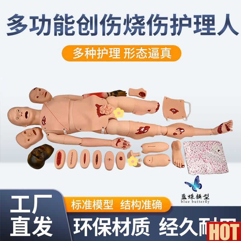 功能创伤护理人模型止血急救包扎训练习骨折烧伤e培训操作假人