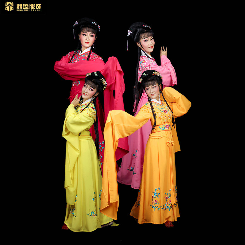 古装越剧黄梅戏七仙女服s装戏服戏曲小旦花旦服装货真价实小姐衣