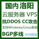 洛阳VPS国内云服务器独立IP静态内存BGP线路建站备案远程桌面主机