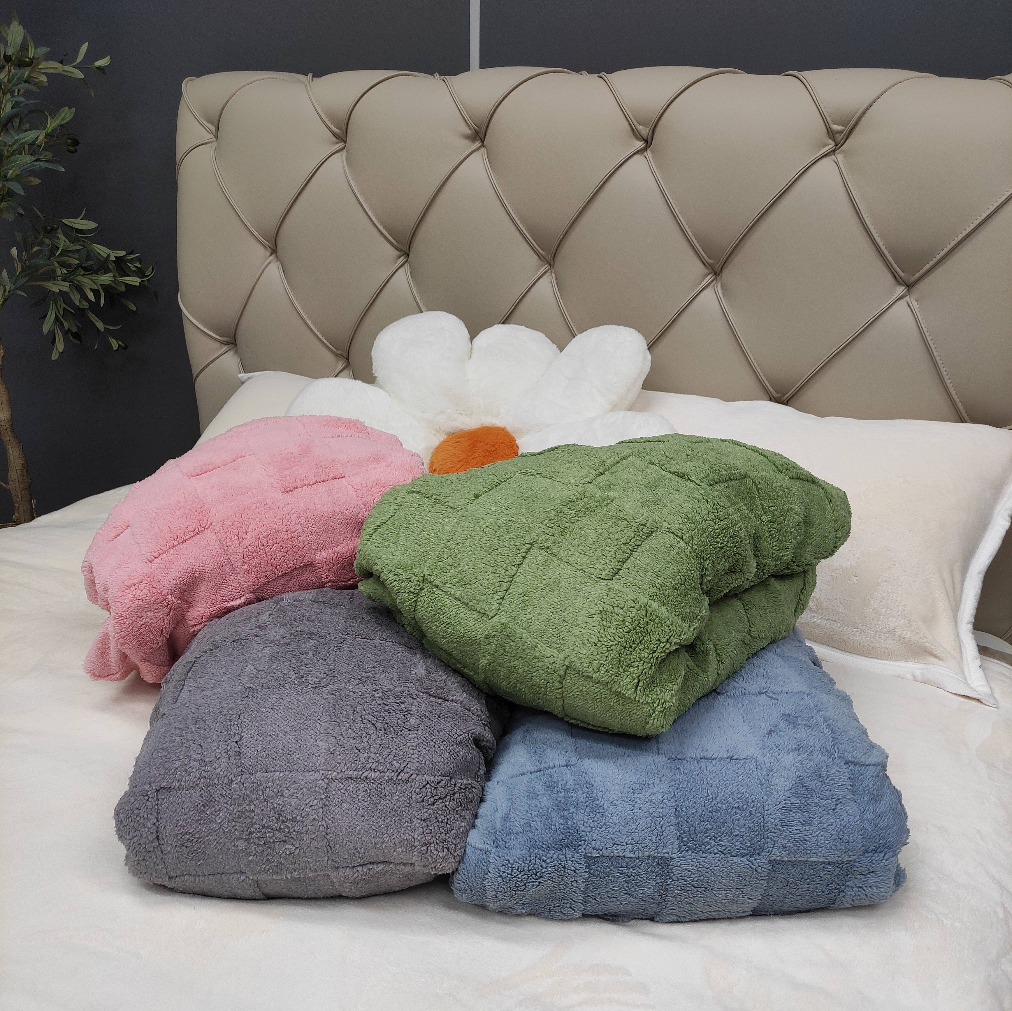 方格塔芙绒床笠纯色毛绒床笠 四色多尺寸,床上用品,床笠,淘宝优惠券,粉丝福利购,淘宝优惠卷