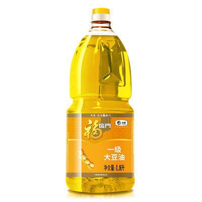 中粮出品福临门一级大豆油1.8L