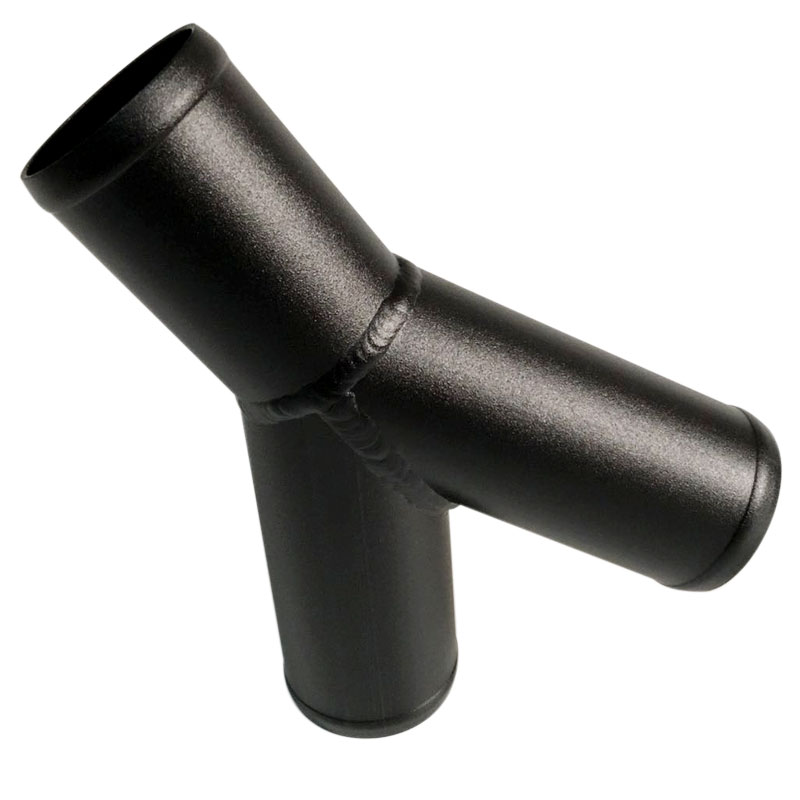 汽车改装进气铝管中冷管路Y型三通涡轮51mm/57mm/63mm/70mm/76mm