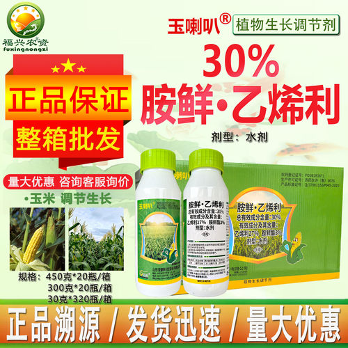 胺鲜酯乙烯利玉米控旺专用药