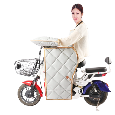 分体保暖防水冬季电动车挡风被
