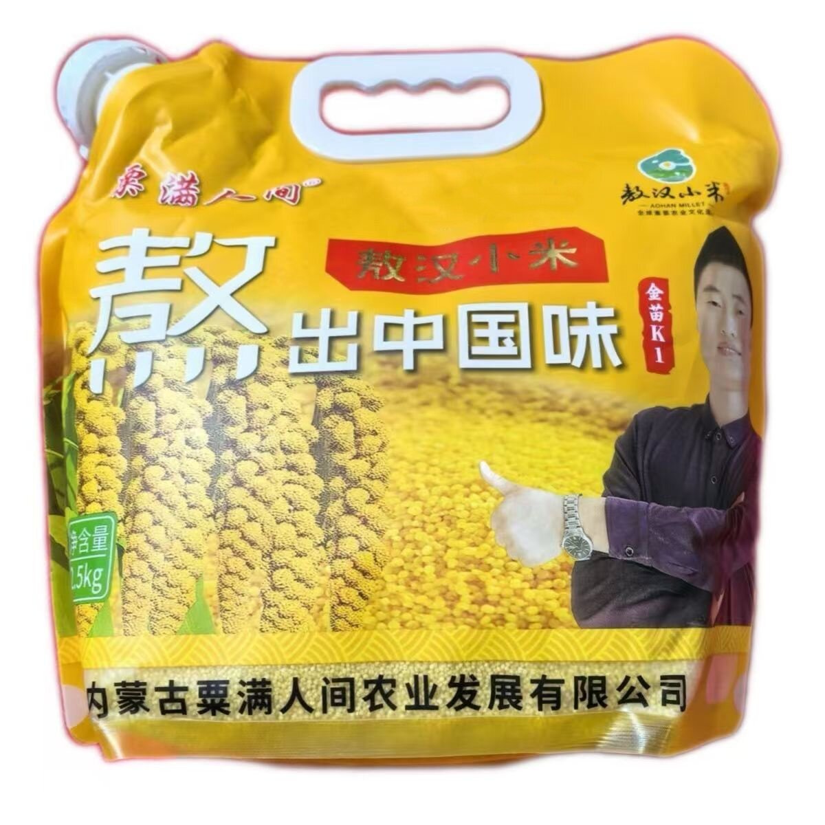粟满人间敖汉小米金苗K1