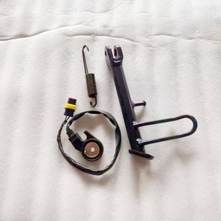 鸿150RS原厂QJ150T 6W钱江单撑边撑熄火开关侧踢边角架螺丝弹簧