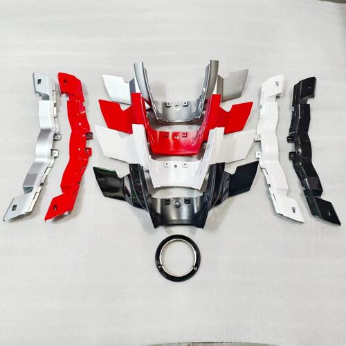 SU9/SUPER921原厂QJMOTOR钱江大灯装饰罩导流罩下装护板装饰条