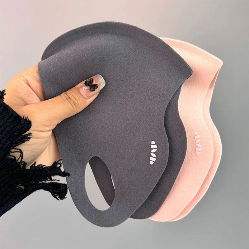 无痕保暖细腻德绒透气口罩护眼角防风防紫外线加绒秋冬季面罩护脸