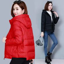 羽绒棉服女短款轻薄小棉袄女2020韩版宽松年轻妈妈棉衣冬季外套女