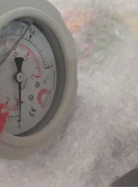 GF-ACFH1台湾华记轴向pp隔膜压力表5 6 7kg