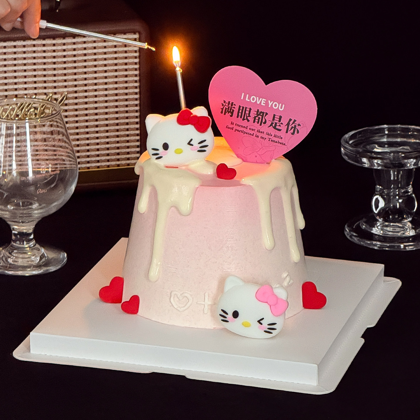 情人节蛋糕装饰网红KT猫摆件浪漫告白520我爱你爱心卡片烘焙插件,节庆用品/礼品,节日装扮用品,淘宝优惠券,粉丝福利购,淘宝优惠卷