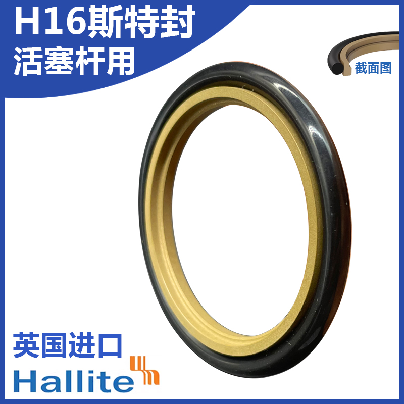 英国赫莱特H16轴用斯特封密封圈